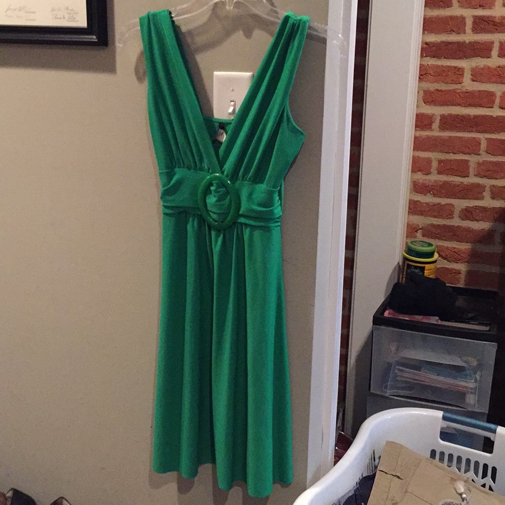Green dress